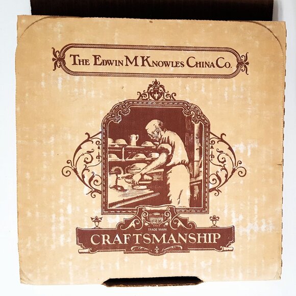 Vintage Norman Rockwell Kiss and Tell Edwin M. Knowles Collectors Plate 8.5" - Picture 7 of 7